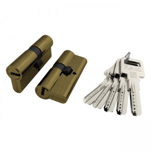 Циліндровий механізм R600/60 (25+10+25) AB бронза 5 кл.