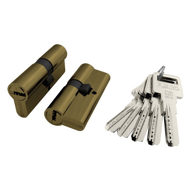 Циліндровий механізм R600/70 мм (30+10+30) AB бронза 5 кл.