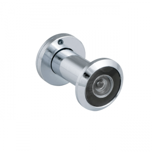 DVZ1, вічко, 16/200/35x60 (оптика пластик, кут огляду 200) CP Хром