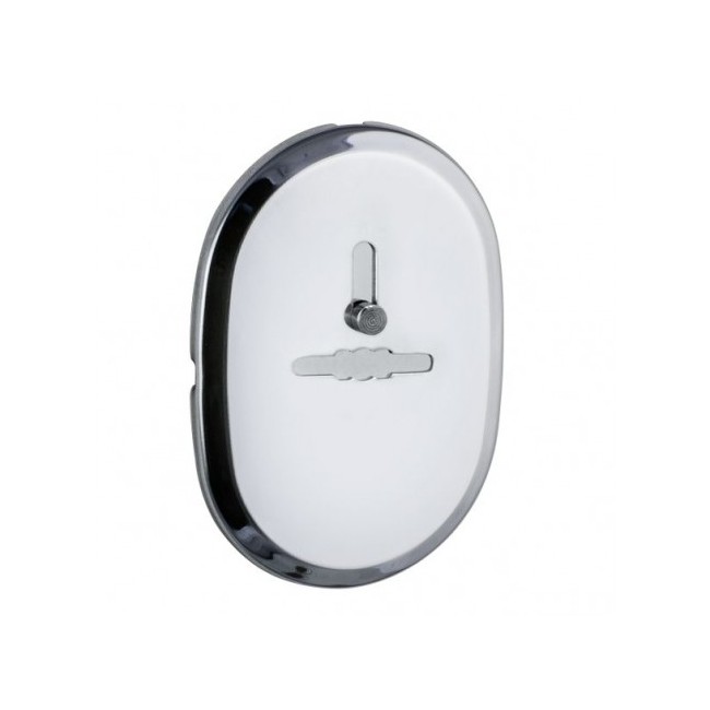 Декоративна накладка ESC 475 СP ХРОМ на сувальдний замок