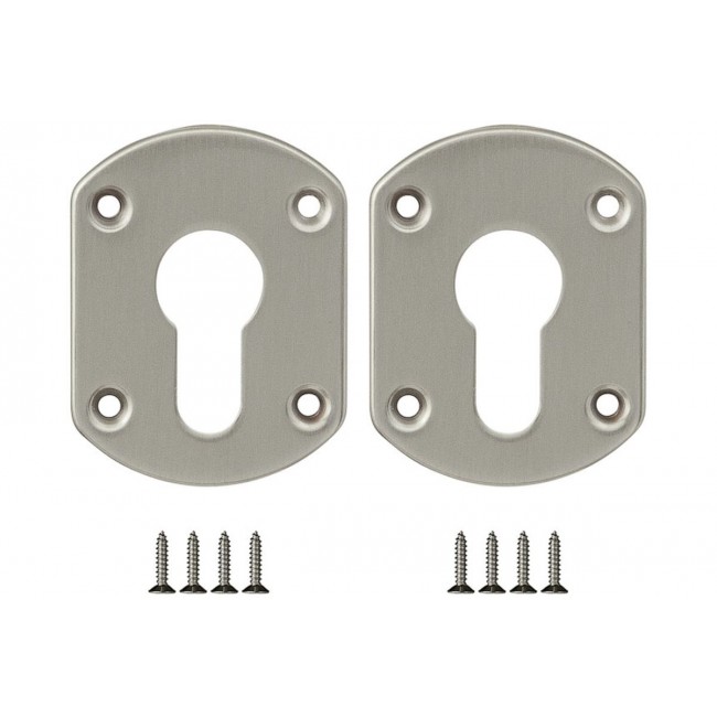 Декоративна накладка ESC031-SN-3 (МАТ НІКЕЛЬ) на циліндр (2 шт)