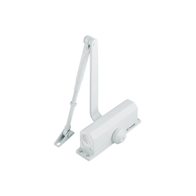 Доводчик дверний DC-204 WH до 85 кг (білий)