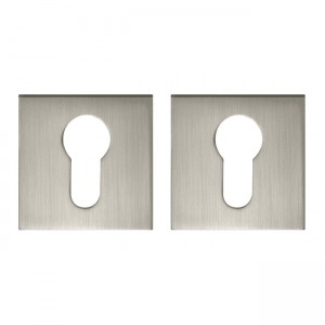 Накладка под цилиндр ET DM SN/CP-3 матовый никель/хром