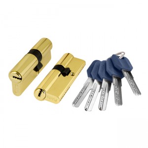 Циліндровий механізм Z400/60 мм (25+10+25) PB латунь 5 кл.