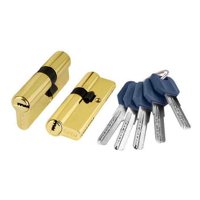 Циліндровий механізм Z400/70 мм (30+10+30) PB латунь 5 кл.