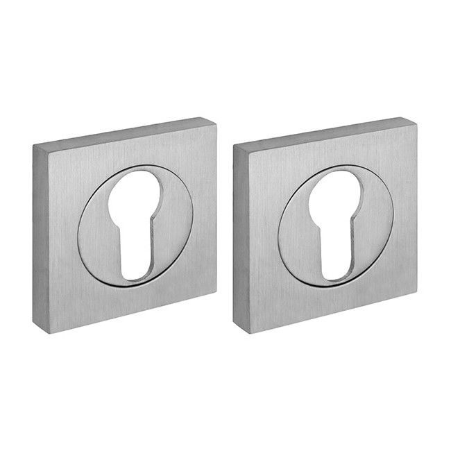 Накладка під циліндр ET KM SSC-16 хром сатинований