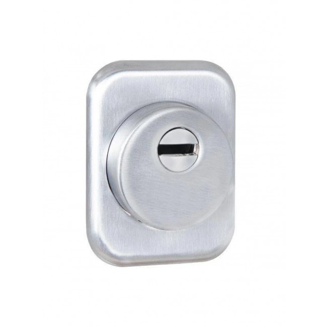 Броненакладка DEF 4286 SQ XL квадрат SSC-16 (сатинований хром)