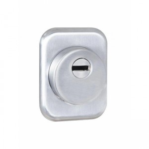 Броненакладка DEF 4286 SQ XL квадрат SSC-16 (сатинований хром)