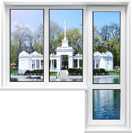 Балконний блок KONKORD STANDART